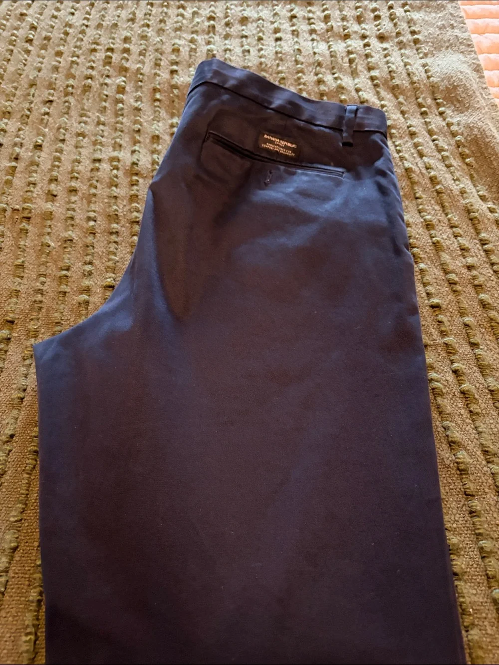 Banana Republic Men’s Dark Navy Chino Pants